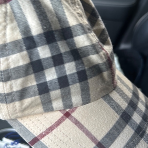Burberry Archive Check Baseball Cup /Hat 100% Authentic - Picture 5 of 11
